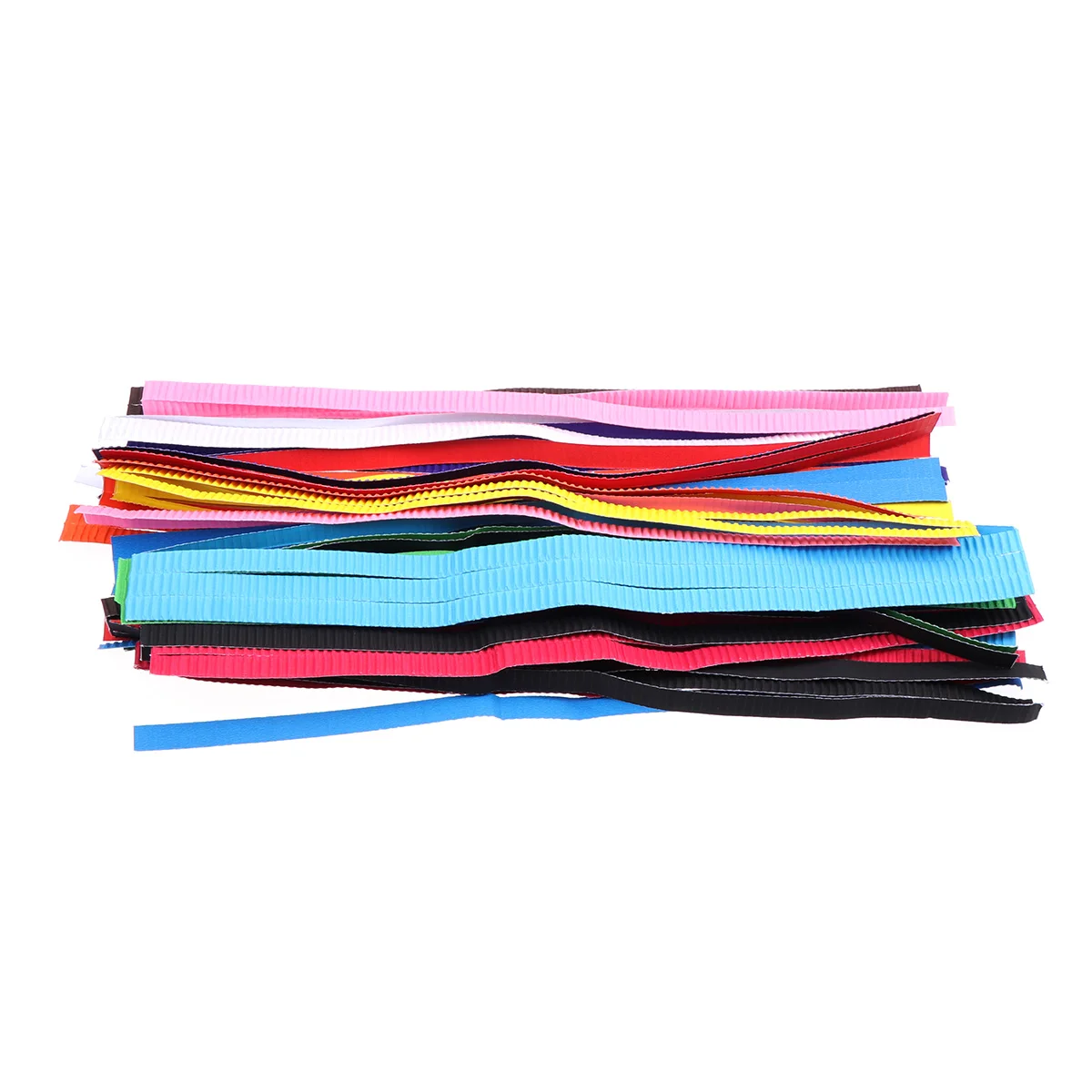 

60 Pcs Colored Paper Strips Handmade Note Corrugated DIY Craft Child Supplies Stationery Projects Decorative