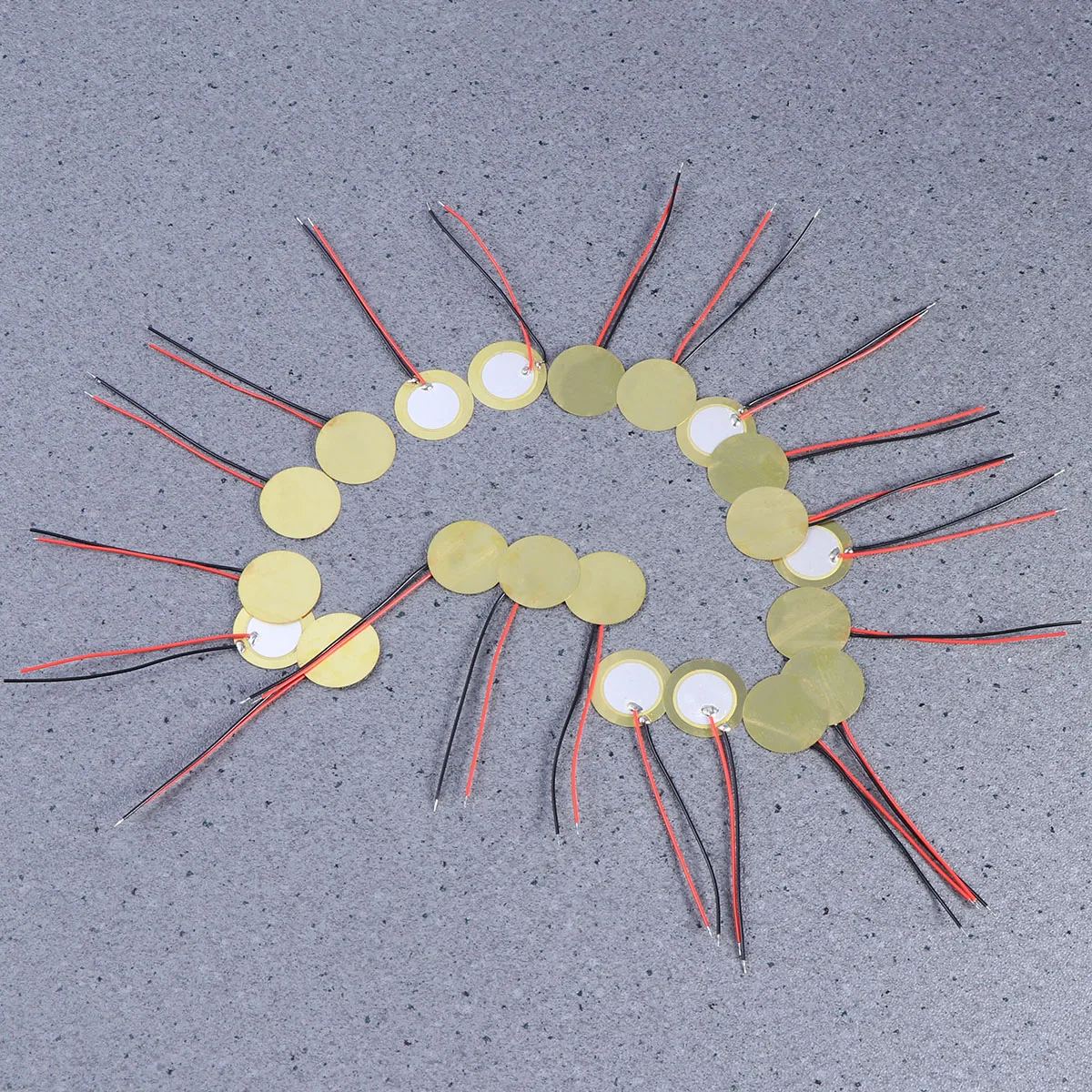 

20pcs Diaphragm Disc Diaphragm Disc 20Mm Brass Plate Pickup Transducer For Guitars Clocks Toysswitch Relay Component