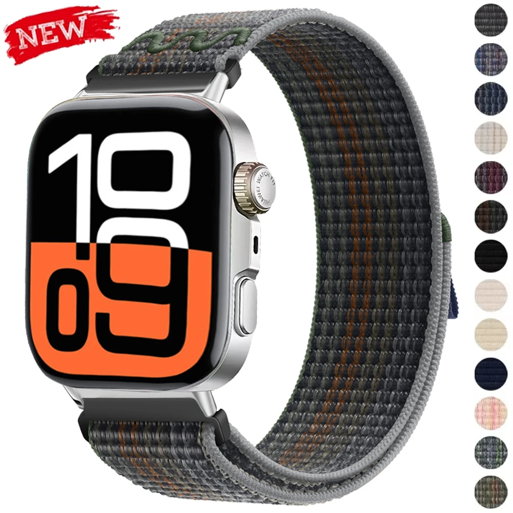 Nylon-Armband für Huawei Watch Fit 4/4Pro Smartwatch Sportband für Huawei Watch Fit3 Ersatz-Armband Hülle