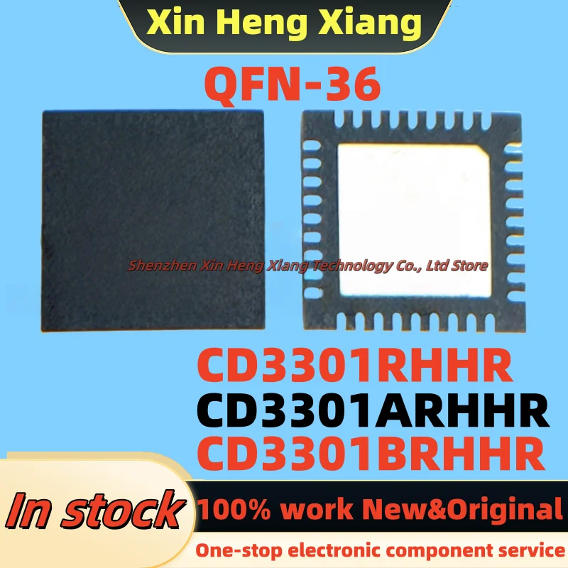

(2-5pcs)CD3301A CD3301B CD3301 CD3301RHHR CD3301ARHHR CD3301BRHHR QFN-36