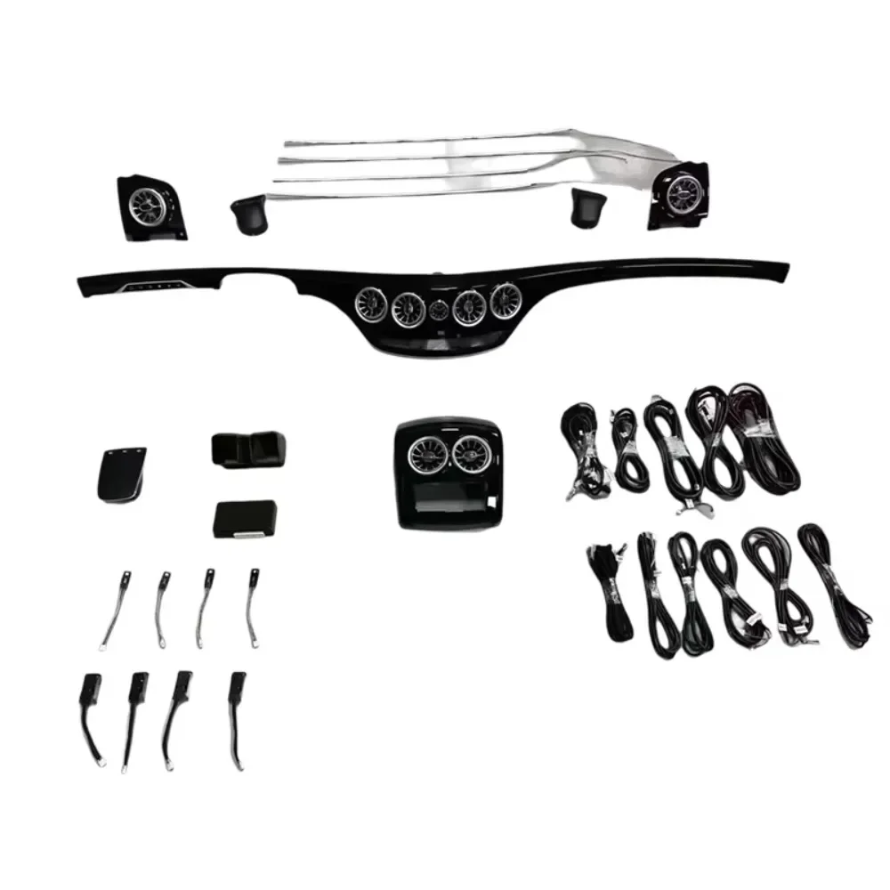 أضواء محيطة بمنفذ تكييف الهواء التوربيني الأمامي والخلفي W221 مناسبة لسيارات مرسيدس بنز S-Class