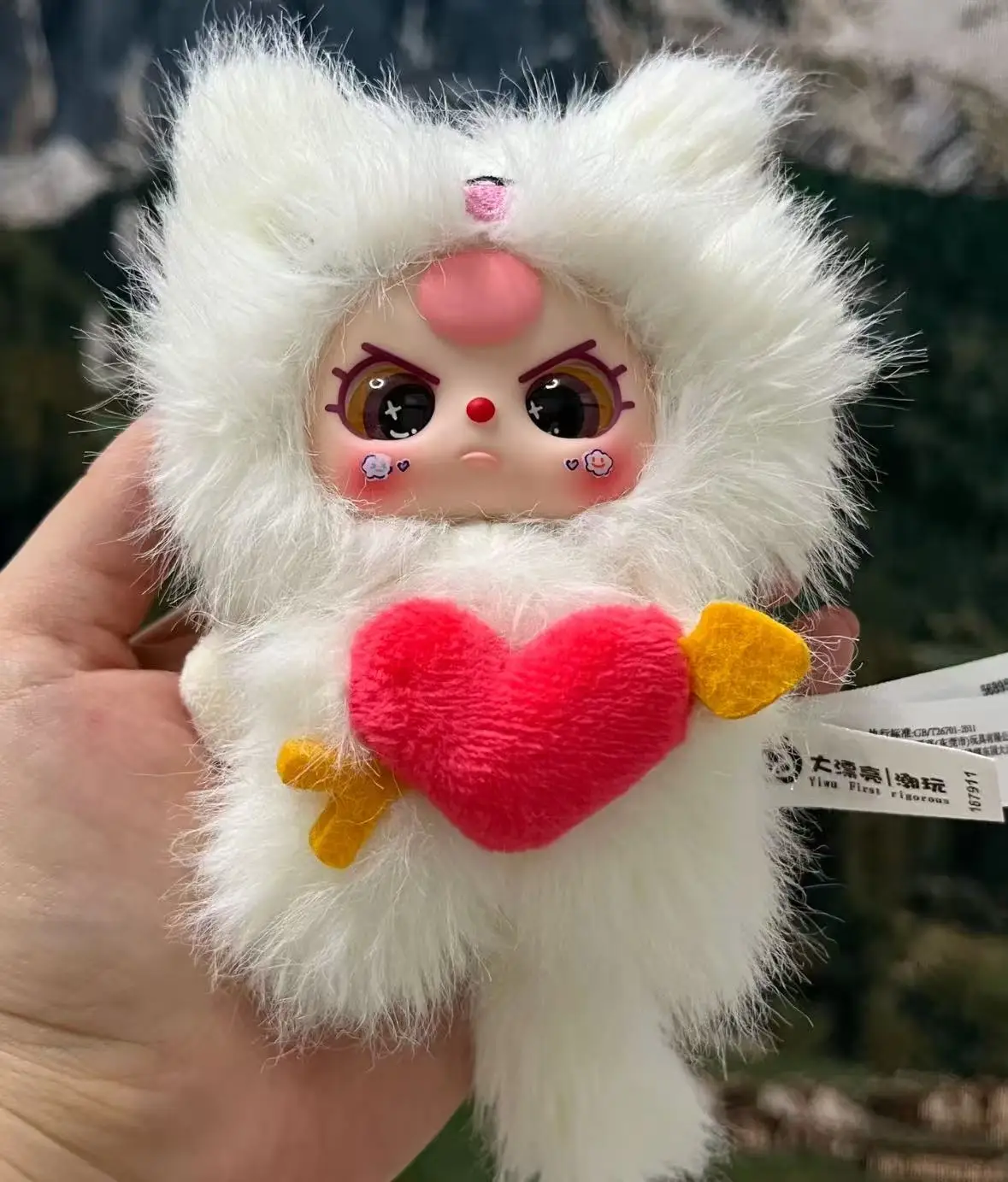 Neue echte Baby drei Amor der Gott der Liebe Blind Box Spielzeug Ornamente Schlüsselanhänger süße Puppen Anime Merchandise Geburtstagsgeschenke