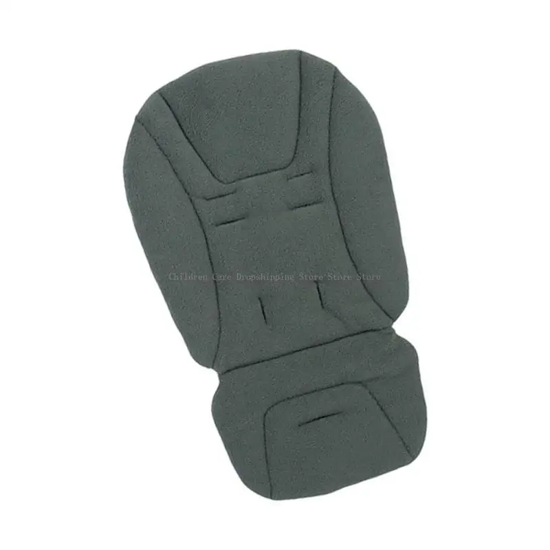 Almofada reversível para carrinhos bebê, algodão respirável, mistura poliéster, suporte ergonômico para acessórios