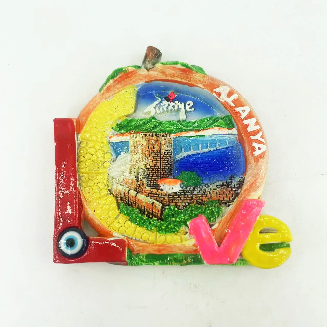 

Alanya Turkey Fridge Magnet Souvenir Travel 3D Memorial Magnetic Refrigerator Stickers Gift Home Decoration Accessories