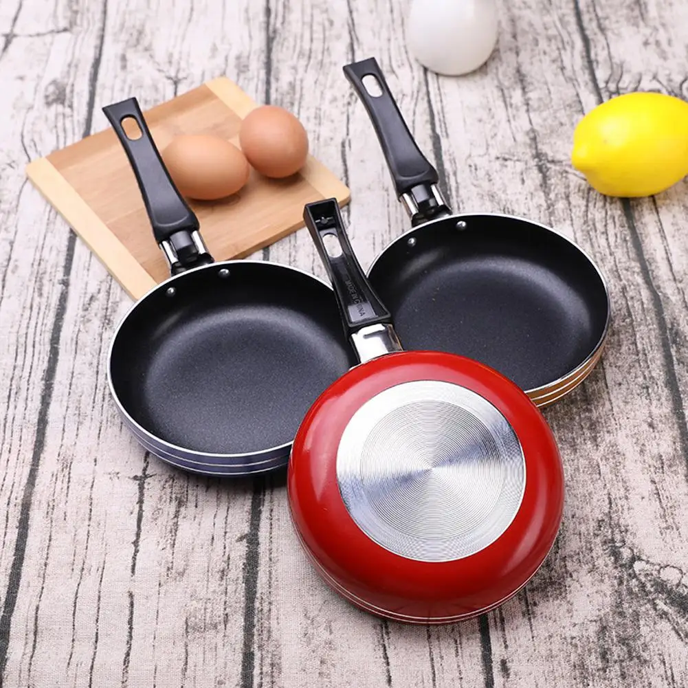 1 PC Frying Pan Egg Master Pancake Maker Non Stick Cookware Pan Utensils for Kitchen Cookware TablewPan Pot 12.5cm