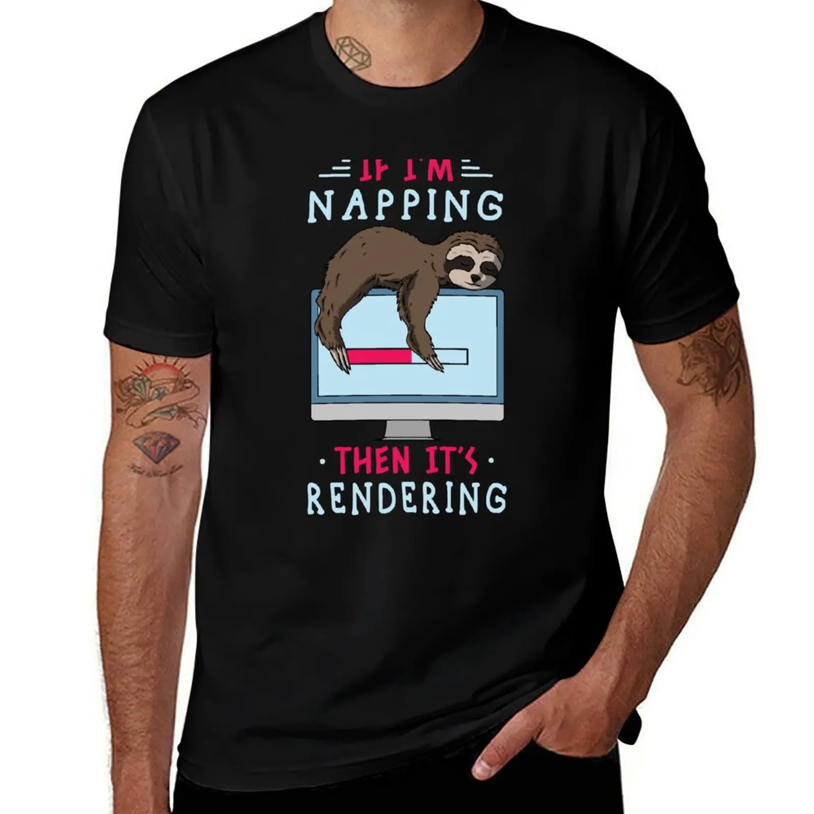Funny Rendering Saying Editor Filmmaking Art For Animators T-Shirt All Weather Casual Short Sleeve T-Shirt