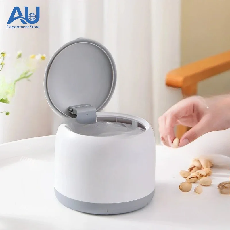 New Trash Can Desktop Home, Living Room Cute Mini Car Table Trash Can