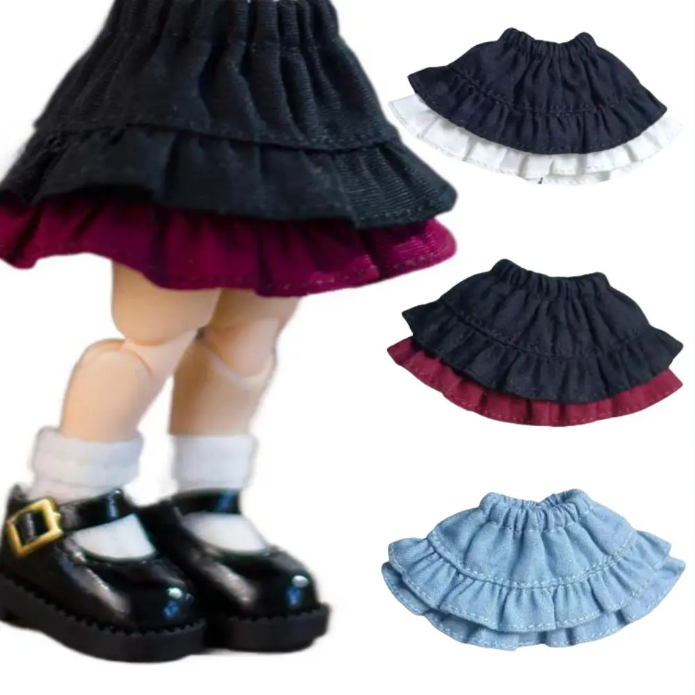 

Игрушка «сделай сам», короткая юбка Ob11, одежда для куклы, наряд для куклы ручной работы, юбка для куклы, украшение для куклы, полуюбка Gsc Ymy