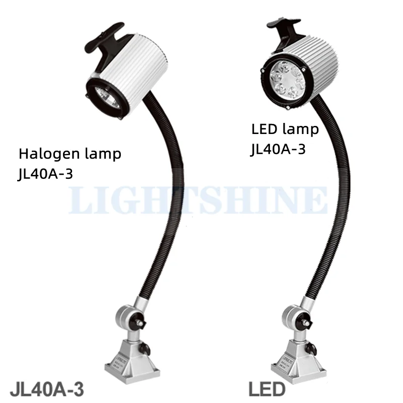 

JL40A Series Drilling Milling Machine Tool Working Light Jl40A-3 24v 220VACWaterproof LED Working Light 3W 5W 7W