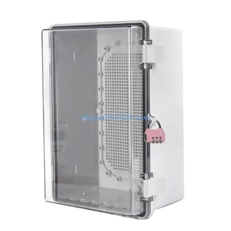 N5KC Weatherproof Outdoor Electrical Case Lockable Designs Upgrades For Garden Camping