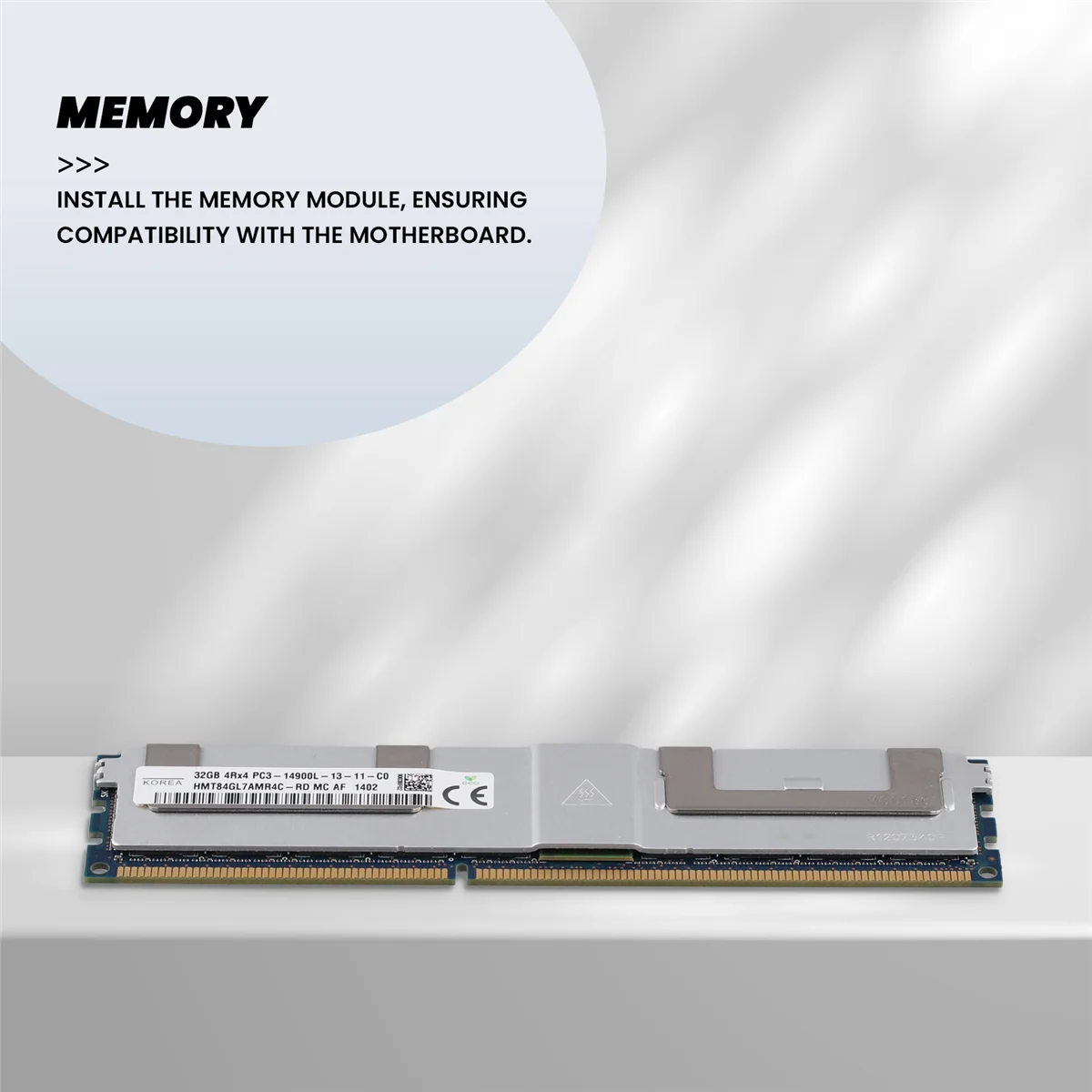 OOKU-DDR3 32GB REG Server RAM Memory 4RX4 PC3 14900L 1866Mhz REG Server Memory