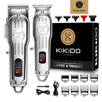 KIKIDO 2In1 Professional Hair Clipper Electric Beard and Hair Trimmer For Men Haircut Set Hair Cutting Machine Rechargeable 2575