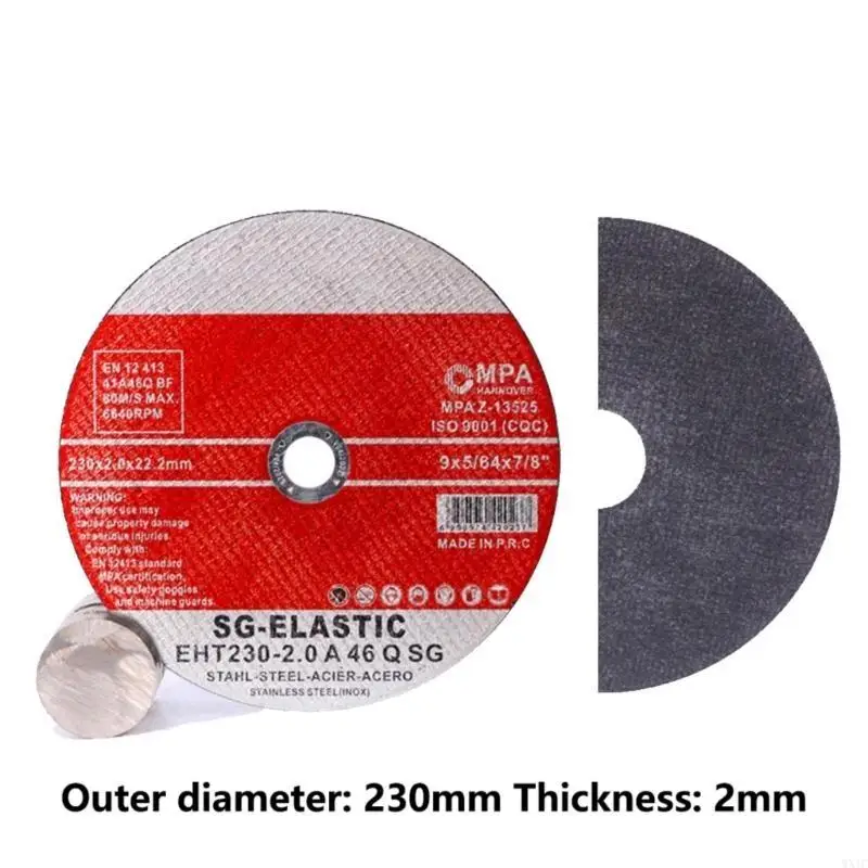 WXTC High Precisions Stainless Steel Cutting Disc Grinder Metal Cut Off Wheel