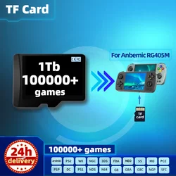 TF Card For Anbernic RG405M Memory 1T Rp3 Plus All Emulator Pre-installed Retro Game PS2 PSP portable Console Handheld 512G