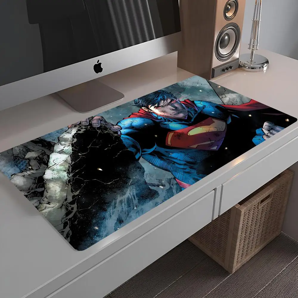 

Super man S-Superes Mouse Pad Mouse Gamer Gaming Pad Office Accessories for Desk Mat Mousepad Mats Keyboard Mause Carpet Compute