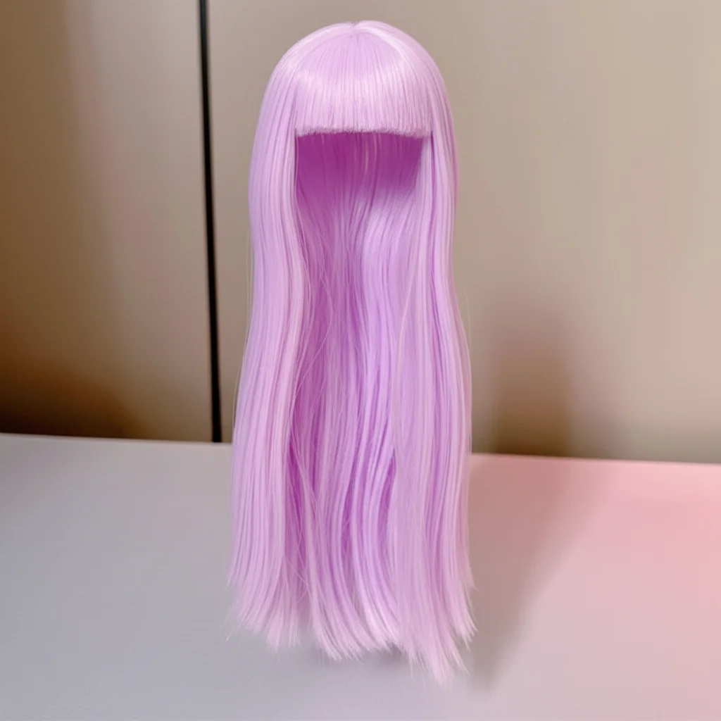 Bjd-長い髪と3D目を持つ人形の頭,黒,金,茶色,黒,30cm,ヨーロッパ,赤,DIY,アクセサリー