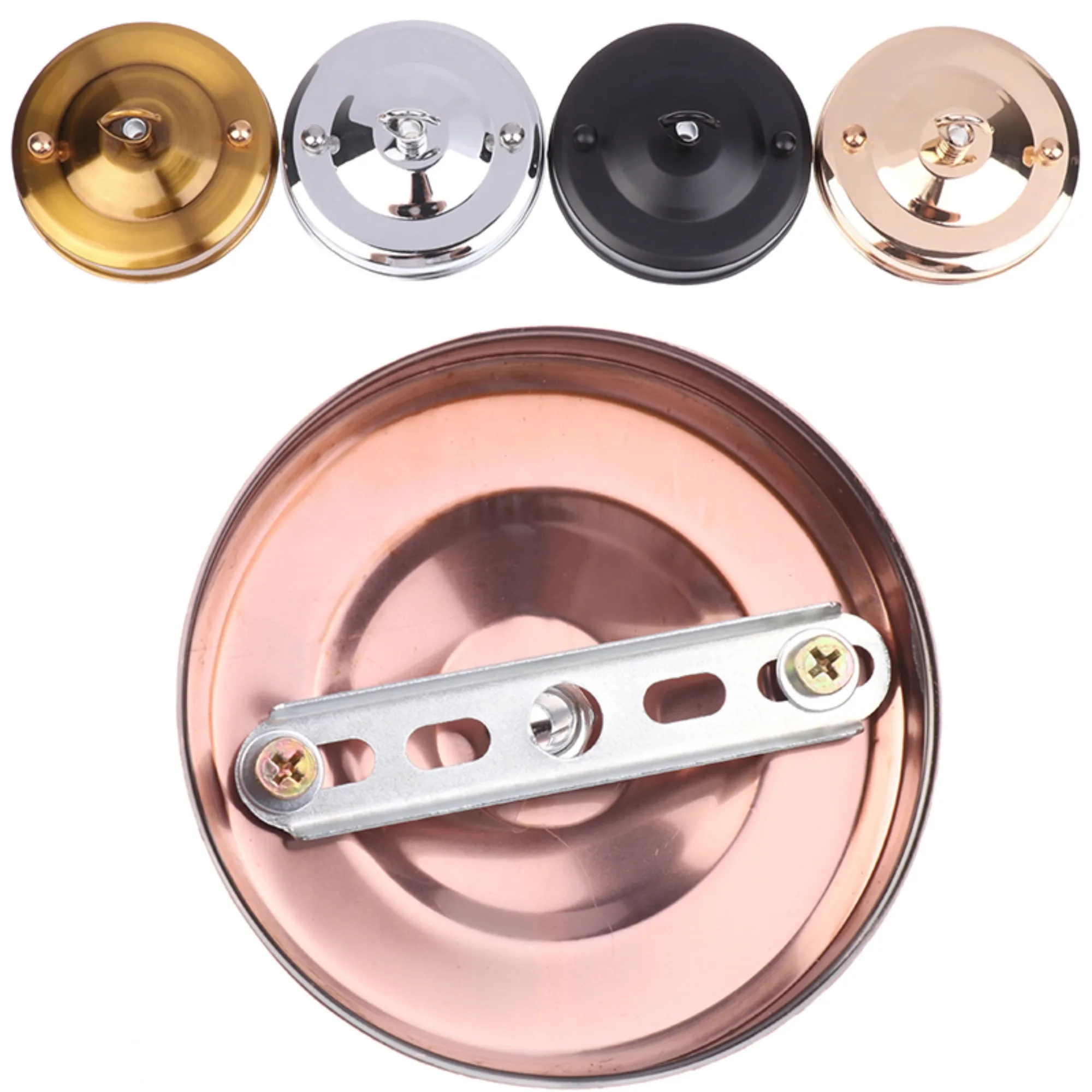 

Multi-color Iron Ceiling Plate Holder Fitting Wall Hook Light Living Room Pendant Plate Easy To Install DIY Lighting Accessories