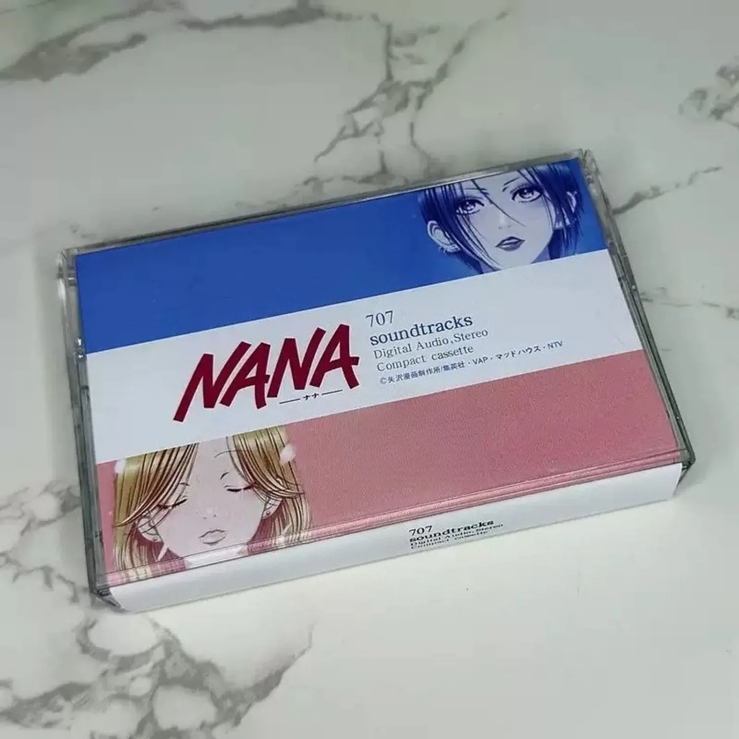 Japanese Rock Cassette Tape, Color Illustration Cover, Passionate and Wistful Atmospheric Japanese Rock Music
