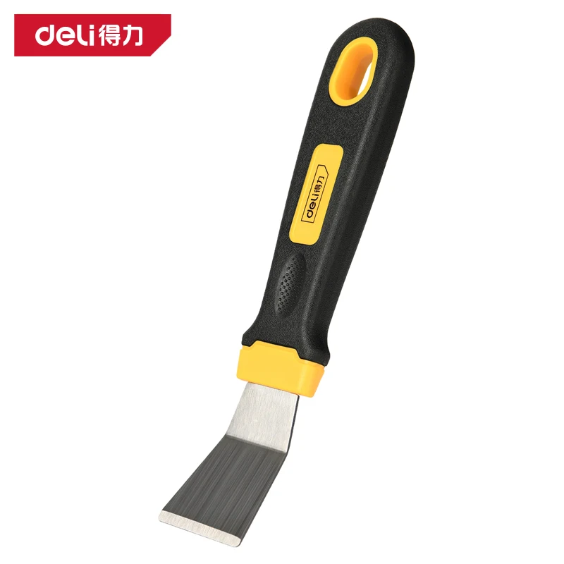 Deli Spatulas Knife Straight / Curved Blade Kitchen Cleaning Knife Multifunctional Hand Tool Stainless Steel Cleaner Knives