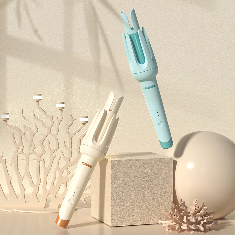 2025 جديد 32 مللي متر مكواة تجعيد أوتوماتيكية كهربائية كبيرة برميل مموج الشعر موجات طويلة الأمد للمنزل النوم السفر التصميم #6