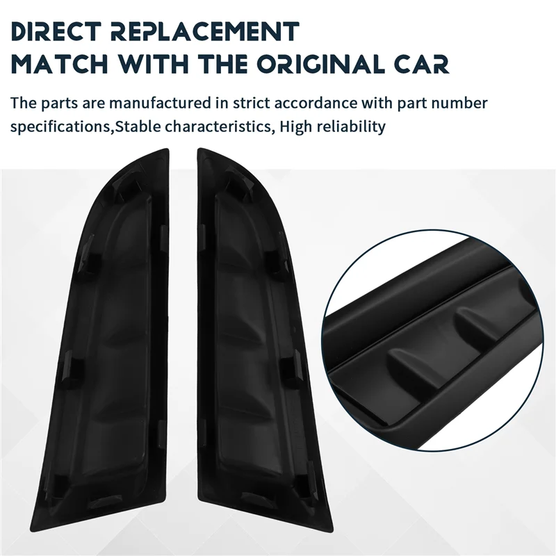 

Stylish Right And Left Side Front Bumper Vent Covers For Subaru Impreza WRX STI 2006-2007-T48C