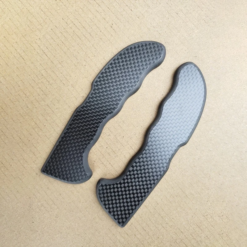 Carbon Fibre Material Knife Scales Handle Patches for 130MM Victorinox Hunter Series Swiss Army Knives DIY Making Accessory Part