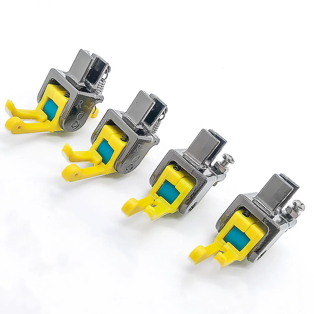 New  High and low roller presser foot plastic wear-resistant cloth, industrial flat car single pin general presser foot