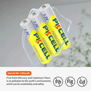 Reloadable Battery Battery AAA Battery of AAA AAA of the 3A 1.2 mAh Battery for Lantern Toys 10 PCES PKCELL 1000 V NI-MH AAA 8 Main Sales Battery AAA Rechargeable - №3