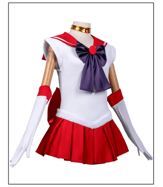 Sailor Moon Cosplay-Kostüm Pluto Rei Hino Water Ice Moon Sailor Neptune Full Moon Chibiusa Cosplay-Kleidung – Detail 19