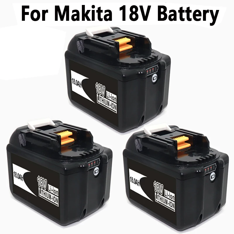 

18 В 18,0 Ач для Makita Original со светодиодной литий-ионной заменой LXT BL1860 BL1860B BL1850 перезаряжаемая батарея для электроинструмента