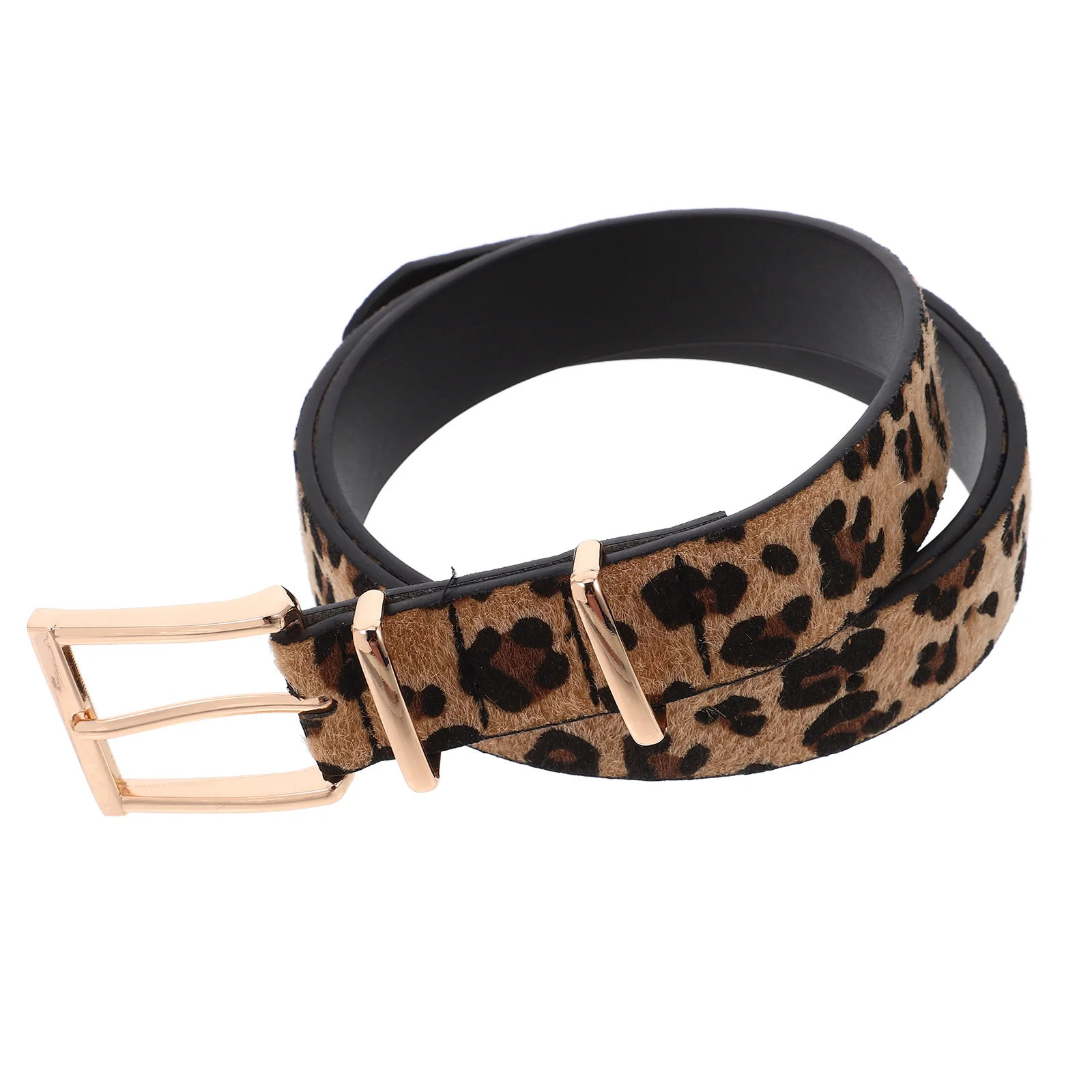 

Leopard Print Belt For Women 105Cm Adjustable Animal Print Waist Belt Strap For Jeans Dress Casual Styling