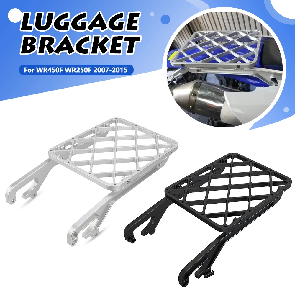 

For YAMAHA WR450F WR250F WR 250 450 F WR 450F 250F 2007-2015 Rear Carrier Luggage Rack Tailbox Holder Cargo Bracket Tailrack Kit