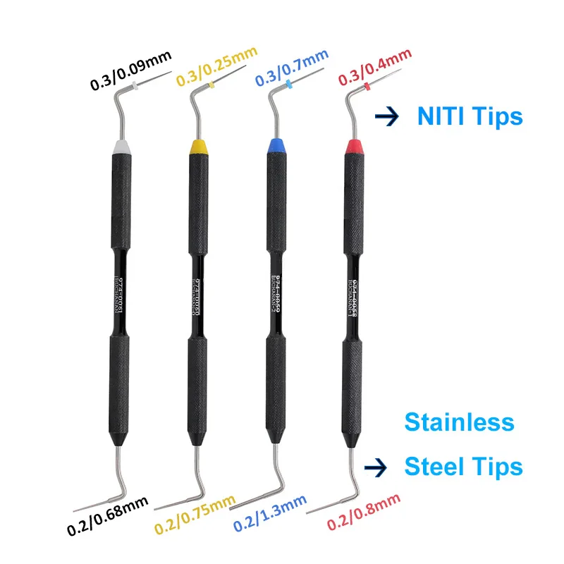 Dental Endo Hand Plugger Instrumenty endodontyczne NITI / końcówka ze stali nierdzewnej Dentysta Narzędzia stomatologiczne
