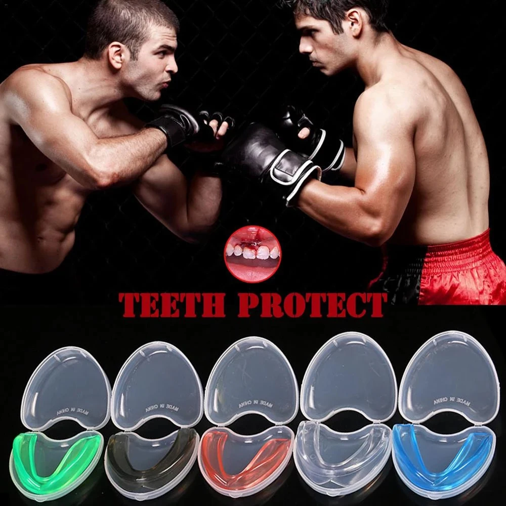 Kids Adults Karate Football Mouth Trays Basketball EVA Tooth Brace Protection Mouth Guard Teeth Protect Boxing Mouthguard Brace