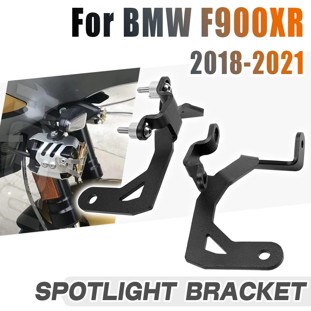 

Мотоцикл для BMW F900XR F900 XR 2020 2021 2022 2023 светодиодные передние кронштейны, кронштейн для противотуманных фар, кронштейн для фар F 900 XR