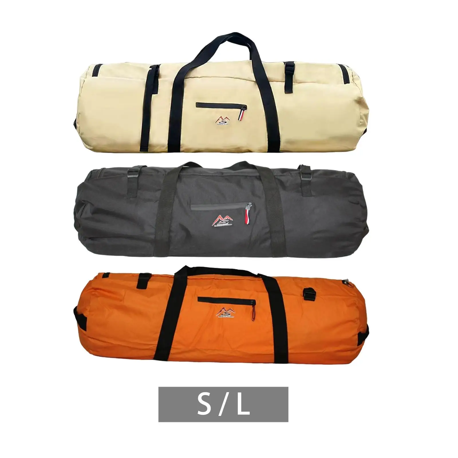 Outdoor Camping Travel Tent Storage Bag Foldable Duffel Organizer Tote Waterproof Oxford Cloth Hiking Picnic Handbag Accessories