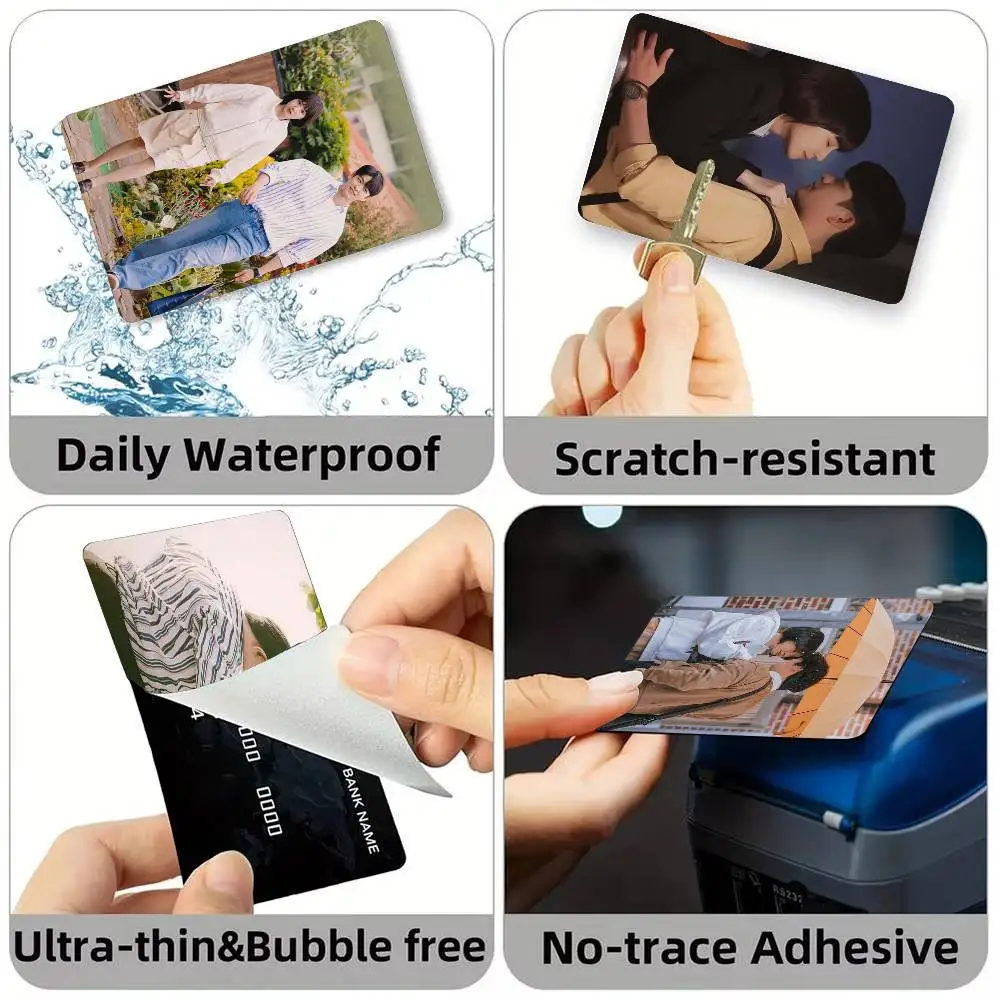 K-drama Extraordinary Attorney Woo Credit Card HD Stickers Game Card Decal Small Chip Waterproof Sticker Gift