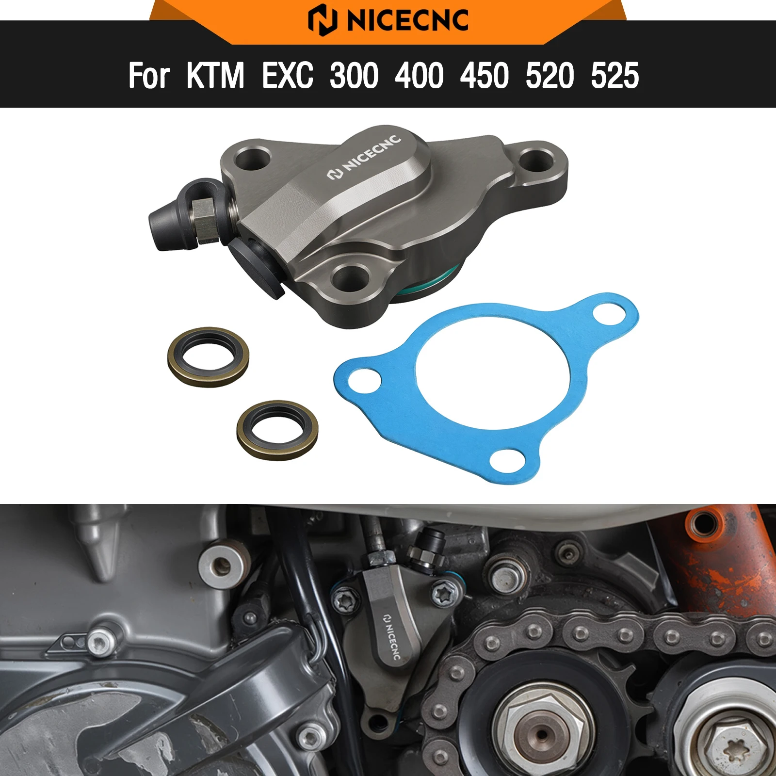 

For KTM SX65 SX85 Clutch Slave Cylinder Kit EXC250 EXC300 EXC380 EXC400 RACING 450 FACTORY 450 FACTORY MXC 250 SX-F 450 XC-W 525