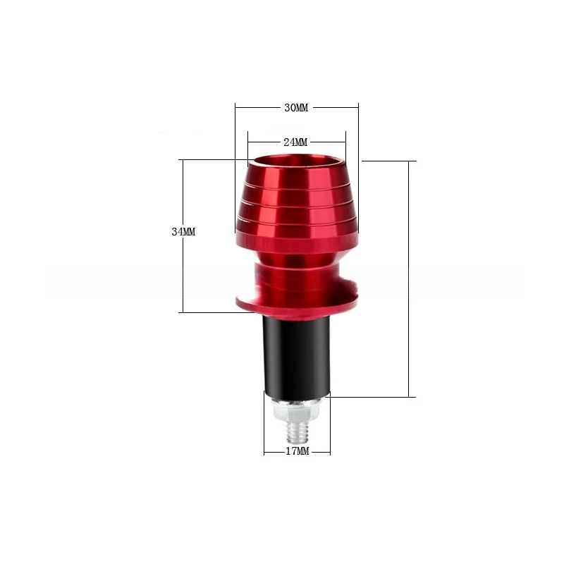 

Off-Road Motorcycle Scooter Anti-Fall Cup Handlebar Plug Handlebar Stopper Balance Stopper Full Aluminum Wine Cup Handlebar Glue