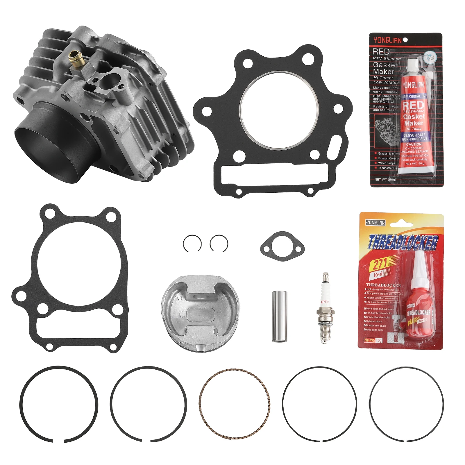 330cc Big Bore Cylinder Piston Gasket Kit For Honda TRX300EX SPORTRAX 300 2X4 1993-2008 12100-HM3-670