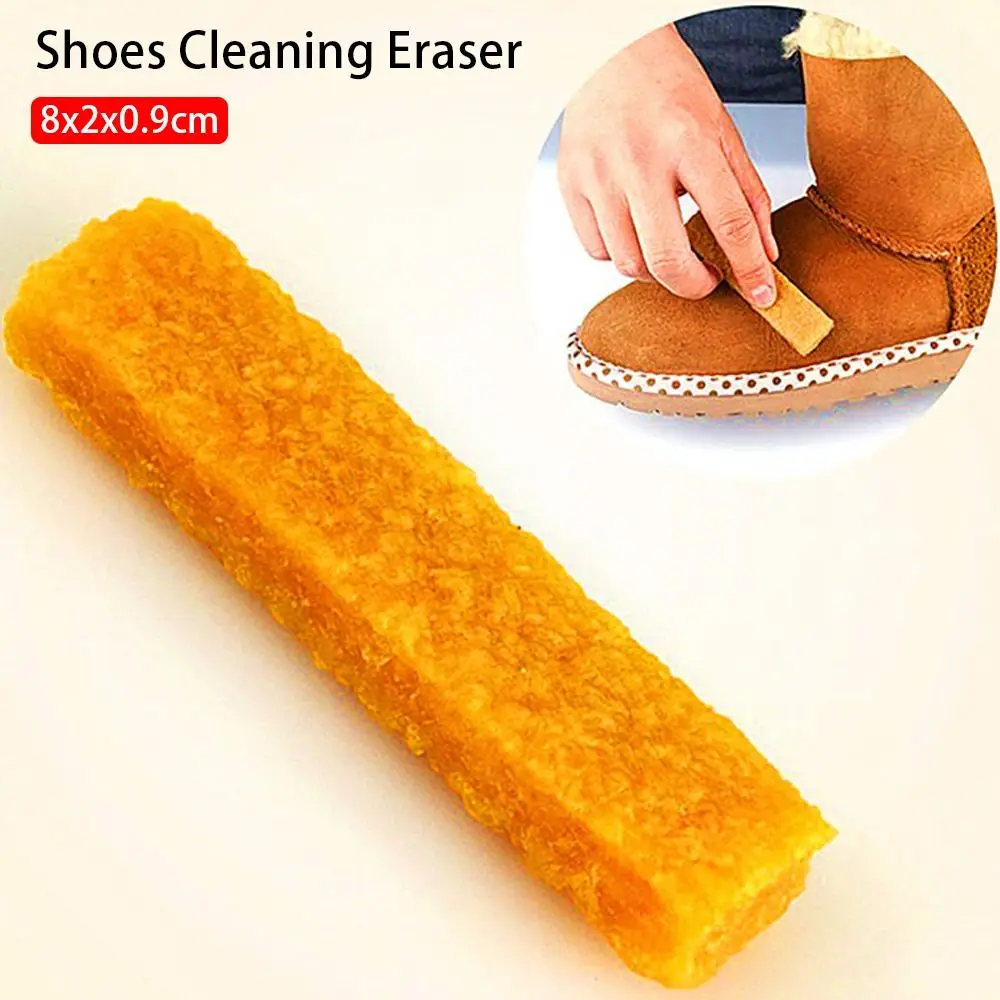 1Pcs Suede Sheepskin Shoes Cleaning Eraser Rubber Matte Nubuck Leather Shoe Brush Sneakers Decontamination Fabric Cleaner