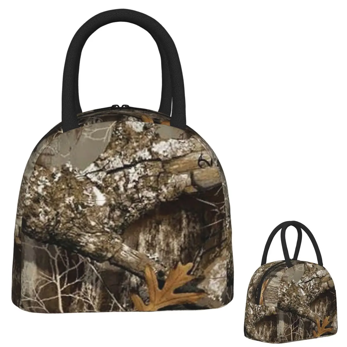 

Real Tree Lunch Bags Insulated Bento Box Waterproof Lunch Tote Resuable Picnic Bags Thermal Bag for Woman Children Travel