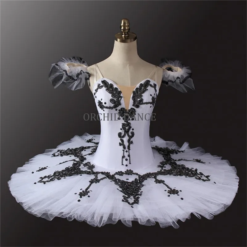 

Orchid Dance Professional High Quality MOQ 1PCS White Ballet Tutu Women