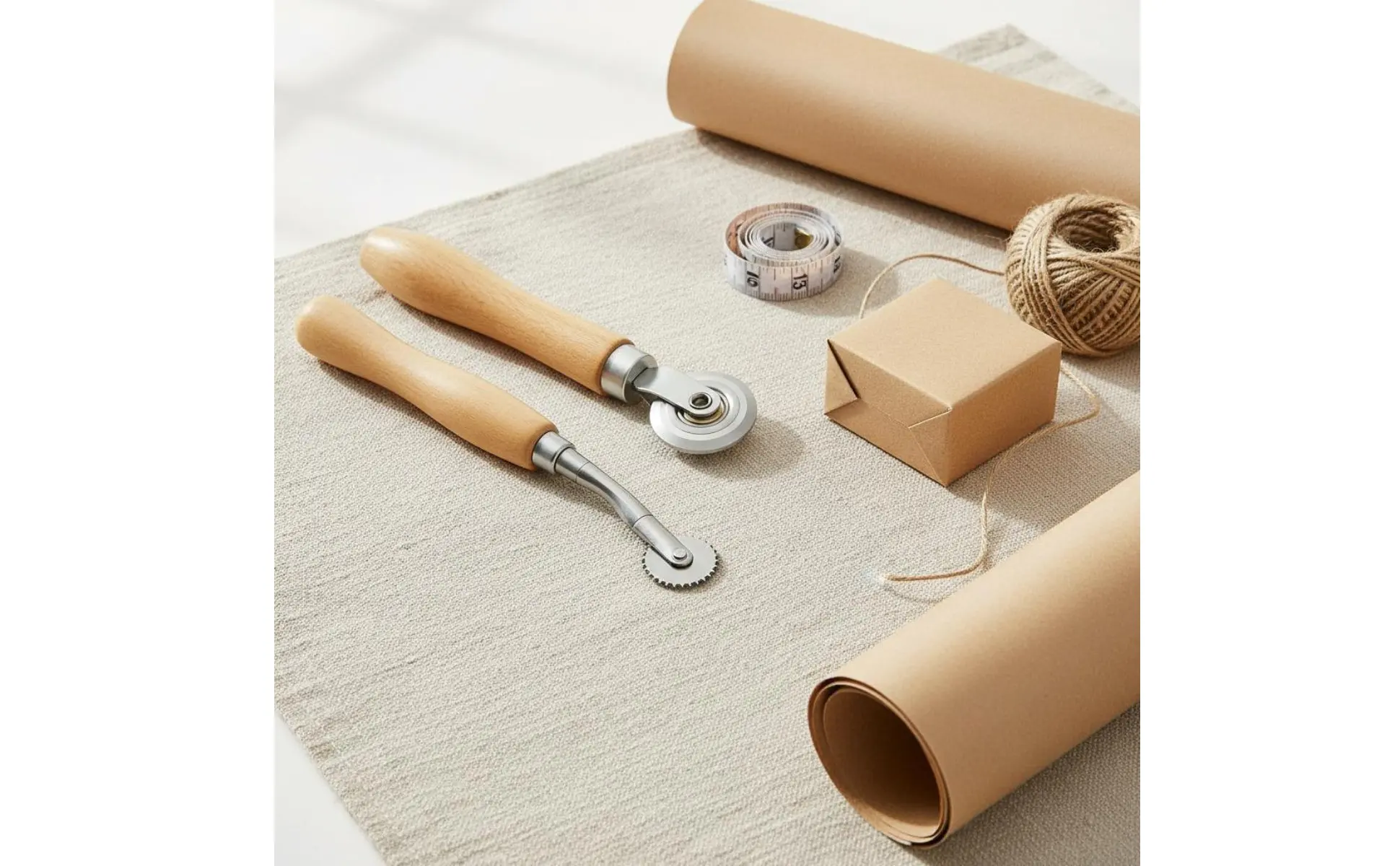 3 Pieces Box Resizer Tool Measuring Tape Included Cardboard Scorer Cardboard Scoring Wheel Waste Reducing Box Punch Tool