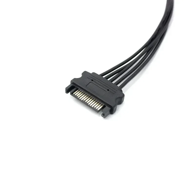 

SATA Power Extension Cable, One Point Five, Male To Female, Hard Drive Power Supply Splitter Cord, IDE To SATA