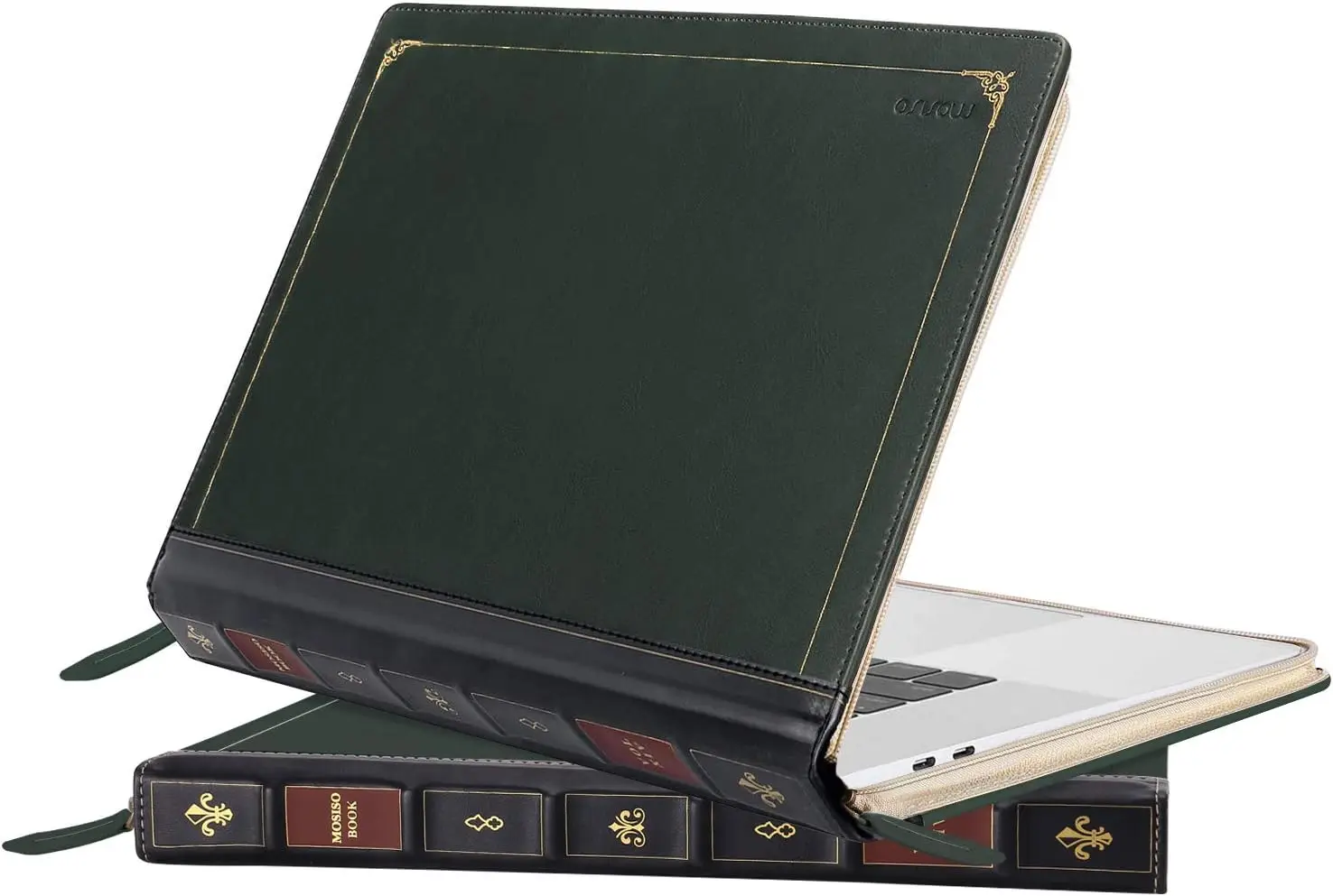Imagem -06 - Capa de Couro pu para Laptop para Macbook Air Pro Capa de Notebook 13 Polegadas 14 Polegadas 15 Polegadas 16 Polegadas m3 A2991 A2918 m2 A2779 A2681 m1 A2337 A2338
