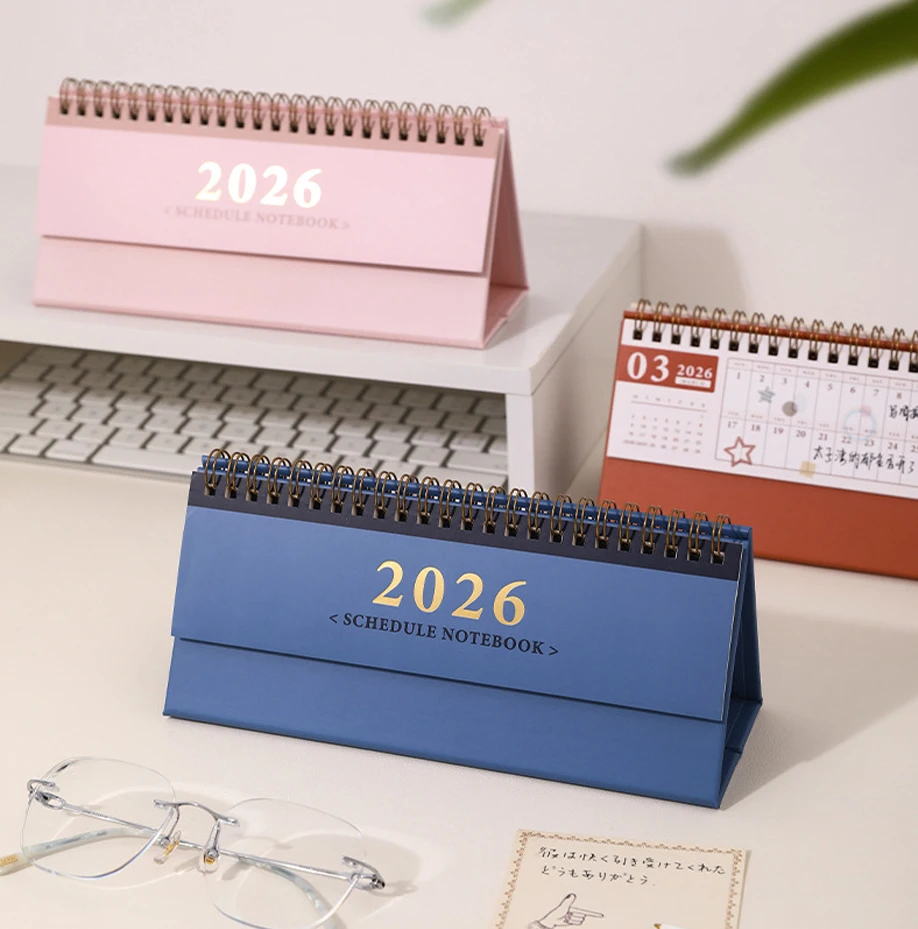 

Daily Planner Minimalist Business Desk Calendar Desk Calendar Spiral Desk Calendar For Workplace Date Reference Daily