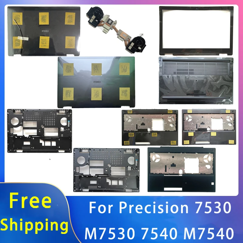 

Новинка для Dell Precision 7530 M7530 7540 M7540; сменные аксессуары для ноутбуков, задняя крышка ЖК-дисплея/передняя панель/подставка для рук/нижняя часть 0FNR8X
