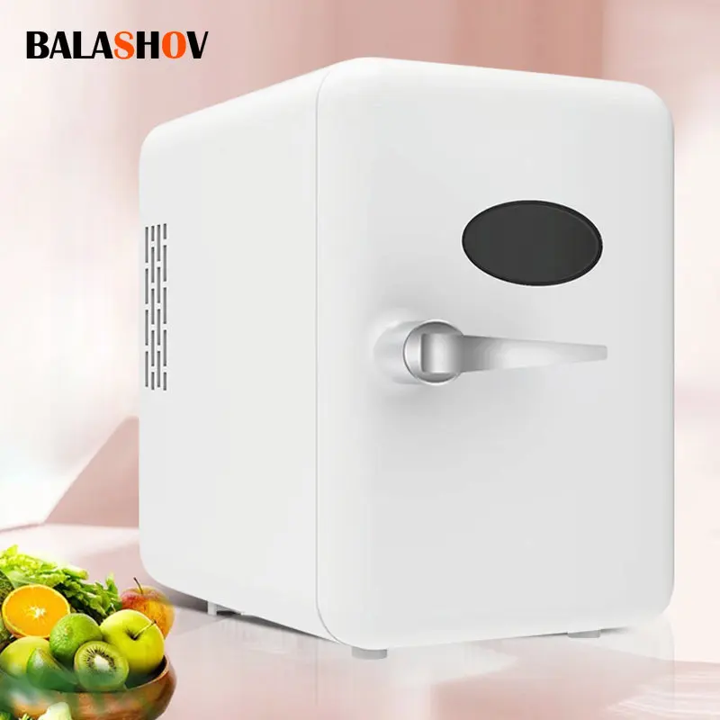 Portable Refrigerator Compact Multifunction Mini Beauty Face Cosmetics Refrigerators Drink Cooler Warmer Fridge for Home Car