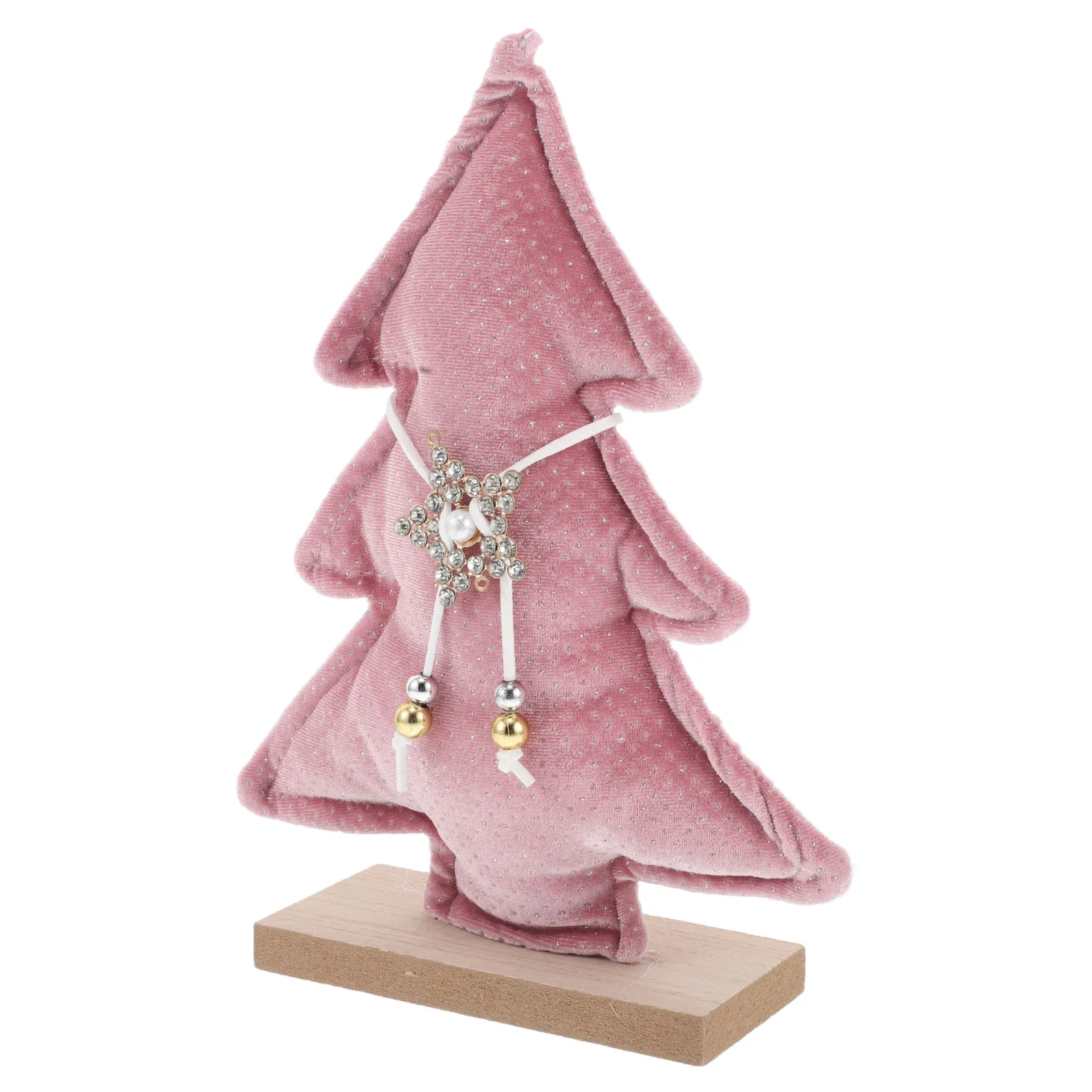 

Tree naments Romantic Design Holiday Tabletop Centerpiece Shelf Decor Craftsmanship Fake Trees Xmas